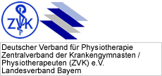Deutscher Verband für Physiotherapie Zentralverband der Krankengymnasten / Physiotherapeuten (ZVK) e. V. Landesverband Bayern